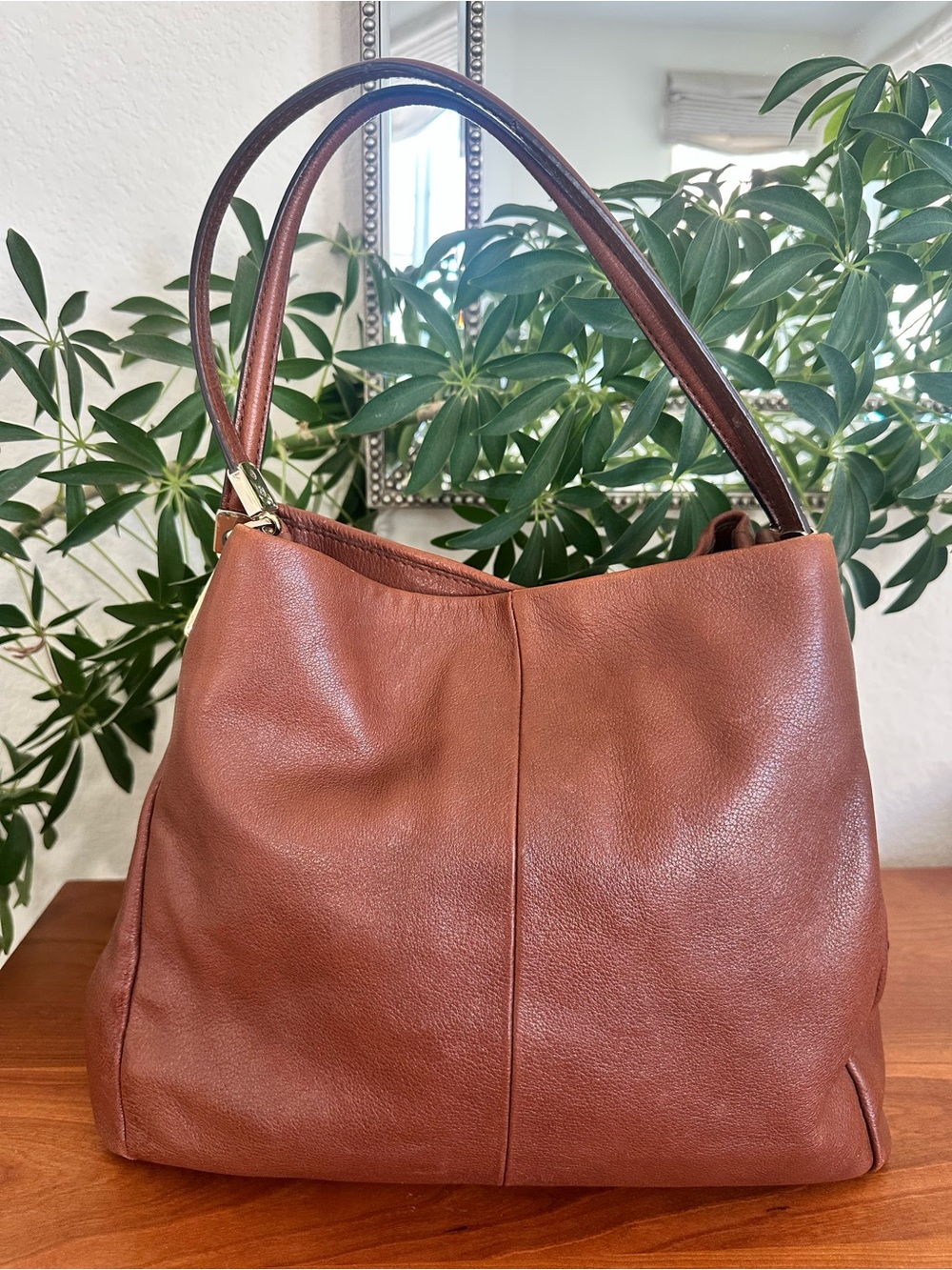 Coach Brown Leather Shoulder Bag
